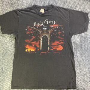 Vintage Pink Floyd The Wall Tour T-Shirt Winterland Distressed,‎ Made in USA, L